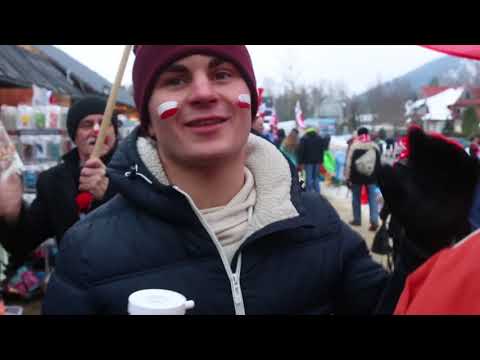 PŚ w Zakopanem 2018: Kibice próbują gardła i piszczałki przed konkursem