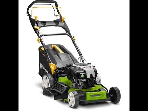 FIELDMANN savaeigė benzininė vejapjovė FZR 5124-BV, 2.7kW, 51 cm video