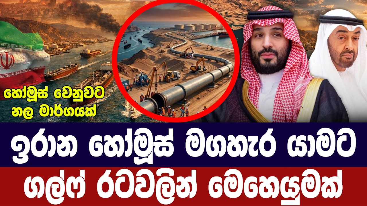 ඉරානයේ හෝමූස් මගහැරයාමට ගල්ෆ් රටවලින් සැලසුමක්
