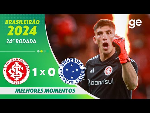 Gols e lances de Internacional x Cruzeiro
