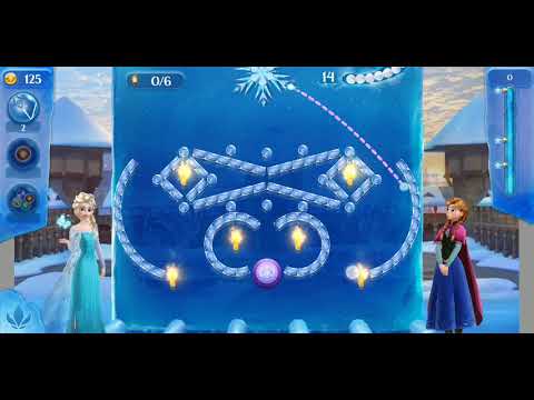 frozen free fall : icy shot - level 13 in 46 seconds