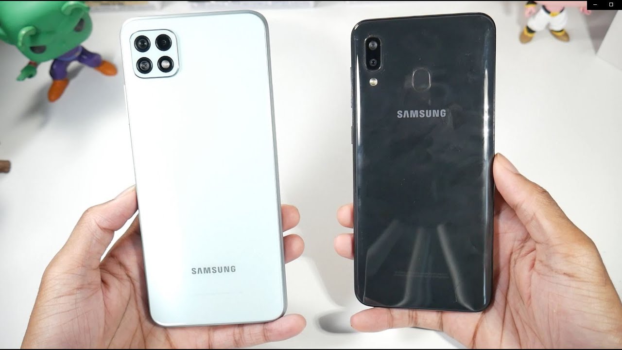Samsung Galaxy A22 VS Samsung Galaxy A20 In 2021! Comparison (Speed Test, Speakers & PUBG Graphics)