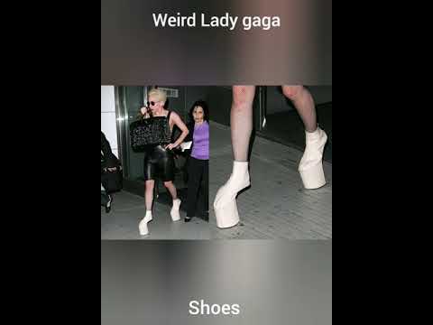 11 weird lady gaga shoes