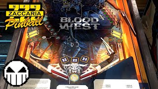 Zaccaria Pinball: Blood West SS (PC) Gameplay