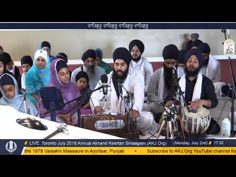 019 Toronto July 2018 Monday Evening - Bhai Taranjeet Singh Jee Leeds