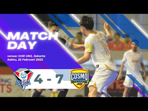 Lumat Giga FC 4-7, Cosmo JNE Merangkak Naik ke Posisi Dua Klasemen Liga Futsal Profesional