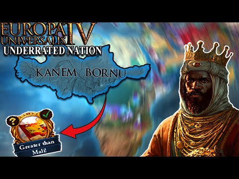 NOBODY has EVER PLAYED as THIS AFRICAN NATION! EU4 1.34 Kanem Bornu (Eu4 Underrated Nations)