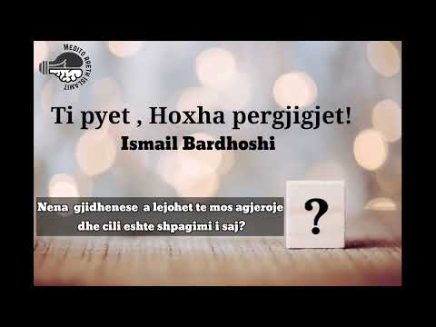 Cili eshte gjykimi per nenat gjidhenese ne Ramazan?-Hoxhe Ismail Bardhoshi