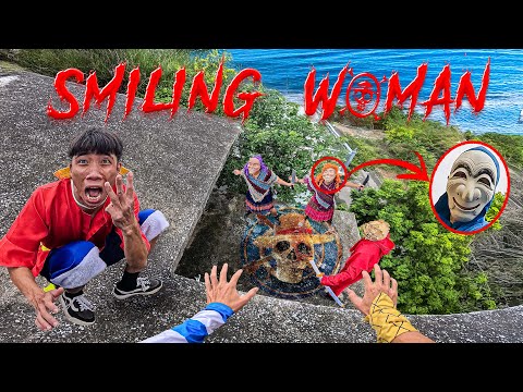 ONE PIECE VS SMILING WOMAN ESCAPE IN REAL LIFE HORROR 51 | Bubbles Passion