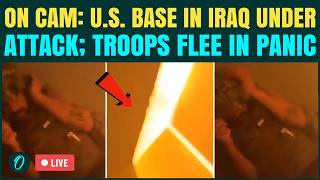 US Troops Flee in PANIC LIVE: Trump’s Military Base in Iraq Under Missile Attack | Radar Destroyed? 