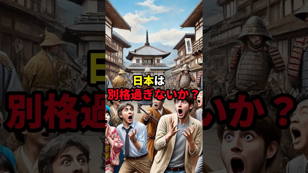 「日本は別格過ぎないか？」江戸時代の世界1位が多すぎて海外メディアが驚愕 #海外の反応  #日本