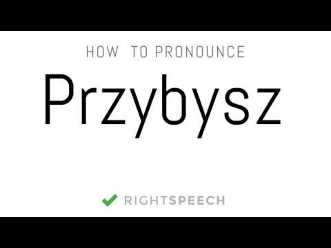 Przybysz - How to pronounce Przybysz