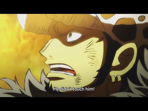 One Piece - Law's Reaction to Luffy Destroying Kaido / HD 1080p