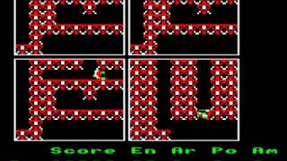 Dunjunz by Bug Byte on the Acorn Electron - levels 15 to 18