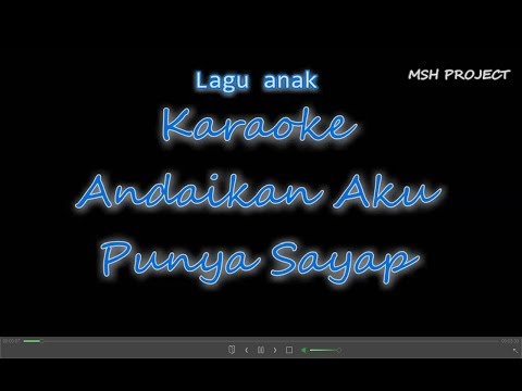 Andaikan Aku Punya Sayap - Karaoke No Vocal