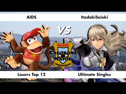 Gaborone Major - AIDS (Diddy Kong) Vs. ItadakiSeieki (Corrin) Losers Top 12
