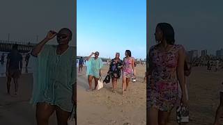 🇿🇦Walking Durban beach, the vibes👌#walkafrica #beach #beachvibes #beachwalk #beachlife #africa
