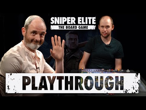 Sniper Elite: The Board Game – Playthrough