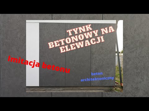 imitacja betonu, płyty betonowe na elewacji, beton architektoniczny, efekt betonu