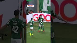 FOI DO PALMEIRAS! 💚Maurício abriu o placar para o Verdão contra o São Paulo no #ChoqueRei