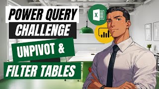 Unpivot and Group Data Like a Pro! - Power Query Challenge 58