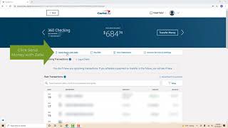 How to Send Money With Zelle in Capital One