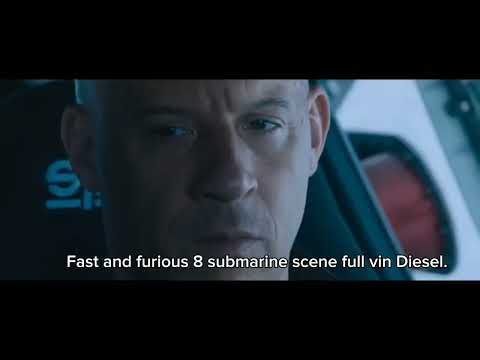 Fast and furious 8 submarine scene full vin Diesel. SBID..