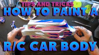 How to paint a RC car tips and tricks