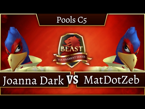 BEAST 7 - Joanna Dark (Falco) Vs. MattDotZeb (Falco) - Pool C5 - Melee Singles