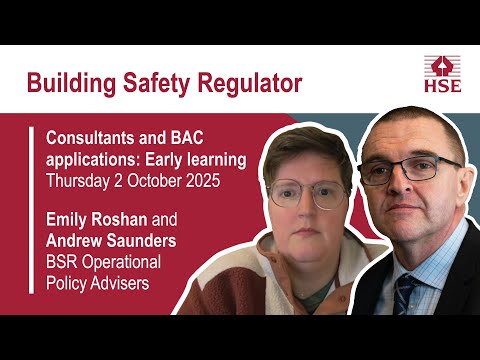 Consultants and BAC applications