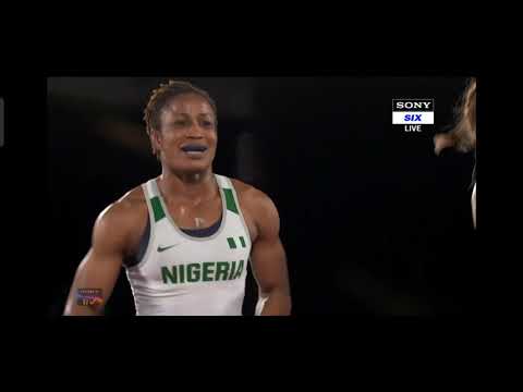 Oborududu win Gold Medal | women's freestyle 68 kg #commonwealthgames2022