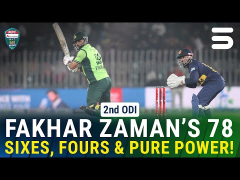 Fakhar’s Big Knock! Stunning 78 | Pakistan vs Sri Lanka ODI Series 2025 | 2nd ODI | PCB | M3V1U