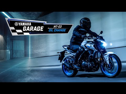 How to Change the Oil on a Yamaha MT-03 | #Yamaha DIY Garage