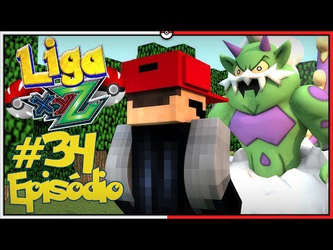 Pixelmon Liga XYZ #34 - Caçador de Lendário Vs Tornadus