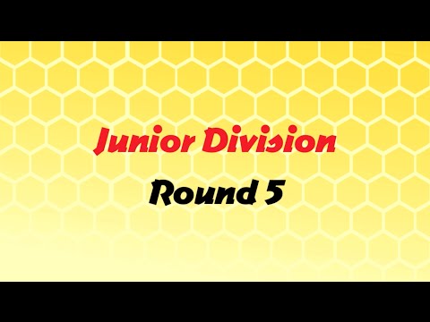 Spelling Bee: Junior Division - Round 5