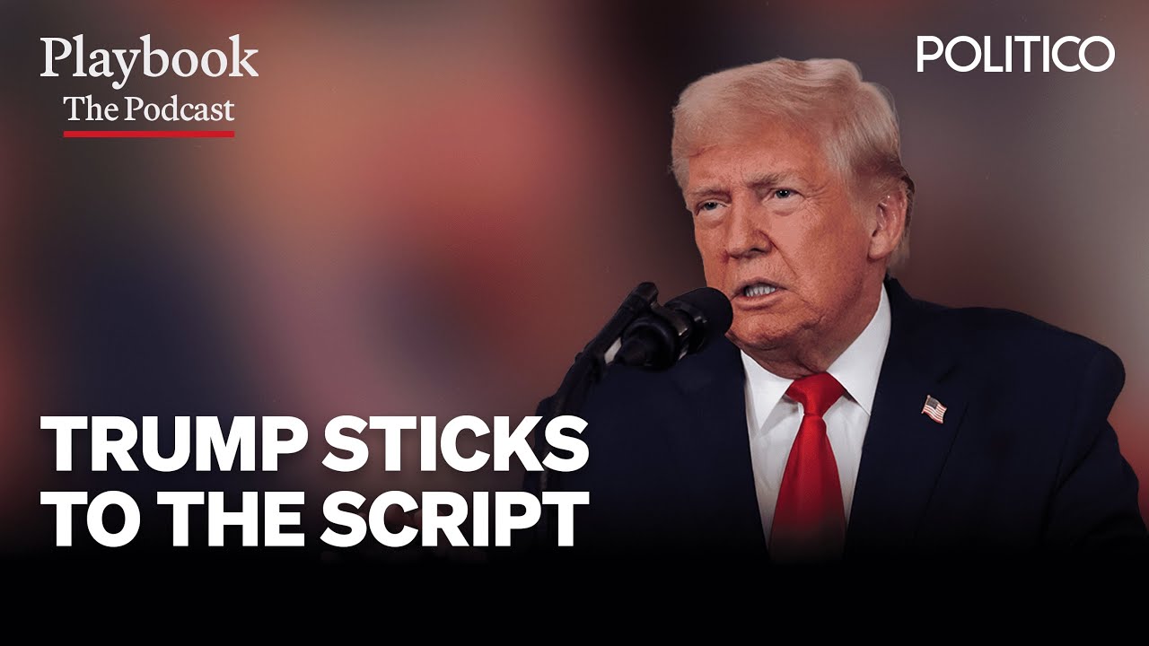 Trump's rapid-fire economic address