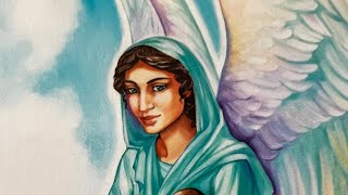 Archangel Mary with a Blessing of Compassion, Understanding and Unconditional Love