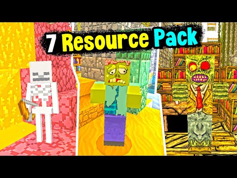 Top 7 Epic Resource/Texture Pack | Minecraft Pocket Edition [MCPE]