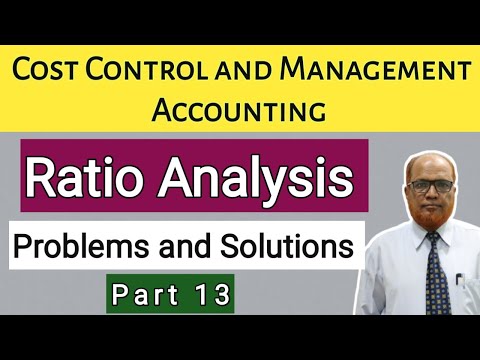 Cost Control and Management Accounting I Ratio Analysis I Theory Explained I Part 1 I Khans Commerce