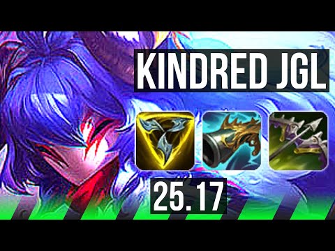 KINDRED vs XIN ZHAO (JGL) | KR Master | 25.17