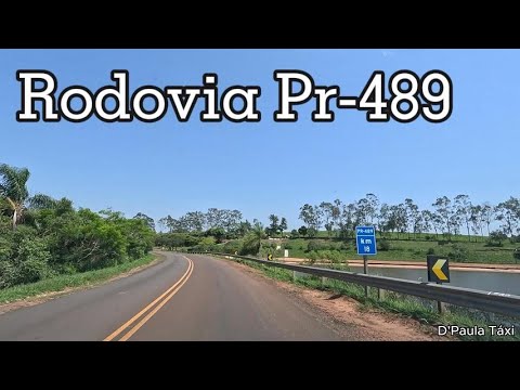 Rodovia Pr-489 de Umuarama a Xambrê Paraná.