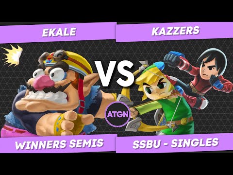 ATGN S8 #3 - Top 16 Winners Semi-Final - ekale (Wario) VS Kazzers (Mii Brawler, Toon Link)