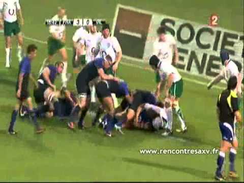 Essai de Vincent Clerc (France 19 - 12 Irlande)
