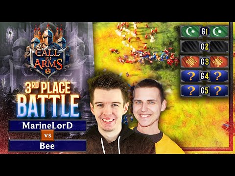 Call to Arms: MarineLorD vs 3D!Bee (Bo5 - Bronze Match)