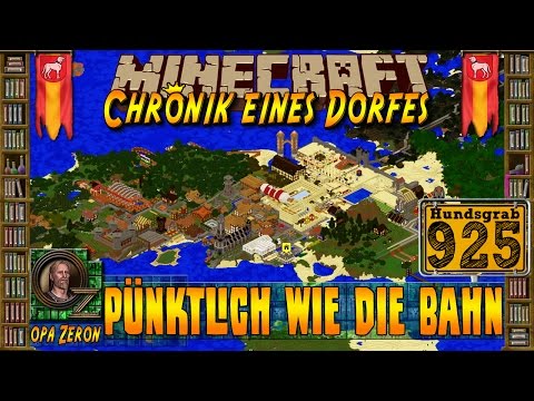 Minecraft #925-Chronik eines Dorfes-Pünktlich wie die Bahn[HD+Deutsch]