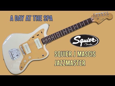 J Mascis Signature Squier Jazzmaster – A Day at the Spa #guitar #guitarist #jazzmaster #fender