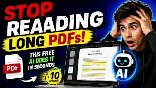 Stop Reading Long PDFs! This FREE AI Does It in Seconds
