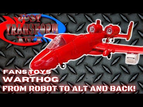JUST TRANSFORM IT!: Fans Toys Warthog (Powerglide)