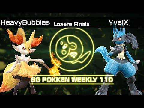 SGPW v. 110 - Pokkén DX Losers Finals: HeavyBubbles (Braixen) vs. YvelX (Lucario)
