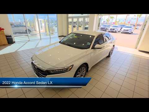 2022 Honda Accord Sedan LX Somerton  San Luis  Fortuna Foothills  Welton
